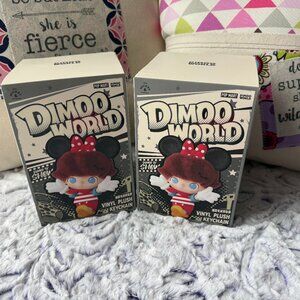 DIMOO WORLD x DISNEY Series - Vinyl Plush Keychain Blind Box (one box)